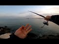 Pesca a bolognese invernale a Porto Corsini mese dicembre 2023