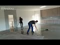 Application of Self Leveling Screed + Installation of LVT Flooring