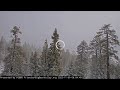 Snow storm Big Bear Bald Eagle Wide View Cam