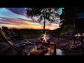 Fireplace Crackling Perfect Warm Ambience Sounds for Deep Sleep | Fireplace Sounds for Relaxation