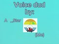 Sonic comic voice Dud (Tangle last words😬)