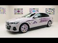 The Color-Changing Art Car: BMW i5 FLow Nostokana