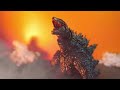 (Short) S.h.monsterarts Godzilla 2021 stop motion test final