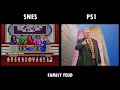 All SNES Vs PS1 Games Compared Side By Side