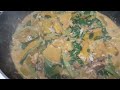Ginataang kalabasa with malunggay/coconut milk recipe/Elvira's Family Life Vlogs