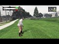 Insane GTA V Golf Shot ( with embarrassing reaction)