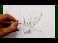 How to draw Zenitsu | Demon Slayer | Zenitsu half face step by step