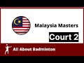 Jadual Penuh Perlawanan Separuh Akhir | Malaysia Masters 2024 | Day 5 Schedule