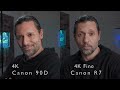 Canon R7 VS Canon 90D Full HD, 4K and 120fps