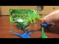 Unboxing a Dollar Store Pack of Dinosaur Toys (Dinosaur Planet)