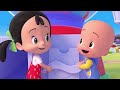 Ten Eggs in a Bed  | Cleo and Cuquin Nursery Rhymes for Kids