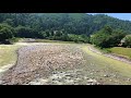 白川郷の川の流れ