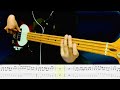 【017】4 Easy Blues Basslines for Beginners: Shuffle Rhythm with Tablature