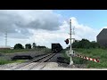 UP 4247 Leads Northbound LAF28 Local Train At Posey RD In San Marcos, Texas on 6/20/2024