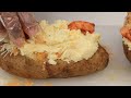 You’ll Never Make Baked Potato Any Other Way | Cajun Shrimp Stuffed Loaded Baked Potato