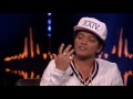 Interview with Bruno Mars: – That's the hardest question anyone has ever asked | SVT/NRK/Skavlan