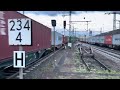 185 187-2 mit Güterwaggons Richtung Frankfurt in Fulda
