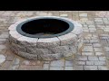 Building a paver patio and firepit