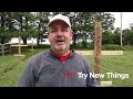 TNT Try New Things - 52:   Blackberry and Raspberry Trellis Build
