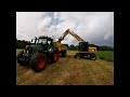 Dumperen met de Fendt 820 Schimmel Scherpenzeel