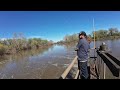 This FLOODED SPILLWAY was SKETCHY but LOADED!!!-- Catch & Cook DELICIOUS River Cats!!!