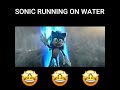 Speedsters running on water #sonicmovie2 #sonicthehedgehog2