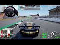 Intense Online Race Battle McLaren 720S - POV Steering Wheel Gameplay | Assetto Corsa Competizione