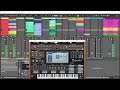 PsYFoX-FM Live ableton and the laptop touchscreen test