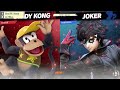 GOML X - Beastly (Diddy Kong) Vs. MkLeo (Joker) Smash Ultimate - SSBU