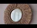 Jüt İp İle Ayna Yapımı | Kendin Yap | DIY | Mirror With Jute Rope