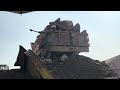 Big Rock Crusher Machine A Giant In Action Big Rock Crushing A Powerful process #asmr#rockcrusher