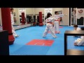 Taekwondo Orange Belt Form Practice