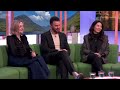 BBC One Red Eye Interview - Richard Armitage, Jing Lusi, Lesley Sharp