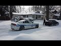 Subaru WRX pulls out stuck Police Officer.(Original)