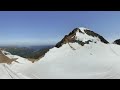 Lauterbrunnen. The valley of waterfalls and mountain peaks. Switzerland. Aerial 360 video in 12K.