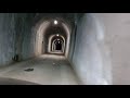 Electric car in a super long tunnel