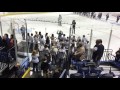 Elk Lake Jr/Sr. Band performing National Anthem at WBS Penguins 11/14/2015