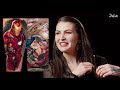 Which Tattoo is Better: Superhero Edition | Tattoo Artists React