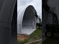 Quonset hut steel building arches