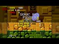 Sonic The Hedgehog - Labyrinth Zone Act 3 - Sega Mega Drive / Genesis - 1080p, 60fps