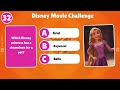 🌟 Ultimate Disney Movie Quiz | Test Your Disney Knowledge | 40 Questions