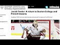 THE BEST HABS GOALIE PROSPECT SPEAKS OUT: BIG UPDATES ON JACOB FOWLER (Montreal Canadiens)