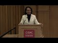What Does America Stand For? | Drell Lecture 2024 with Condoleezza Rice