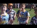 Mic'd up kids: Under 7s play first game of tackle