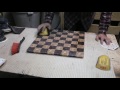 Making a chaotic pattern chessboard