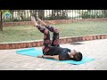 Surya Namaskar + Abs & Core Yoga Workout | FIT 30 | Yogalates with Rashmi