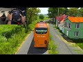 Smooth Bus Drive through Extreme Narrow Roads of Indonesia - Euro Truck Simulator 2 | Wheel Gameplay