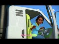 Wheels on the Bus (Recycling Truck Version) | CoComelon Nursery Rhymes & Kids Songs