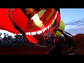 Carolina Balloon Fest 2018-Hot Inflating the Pumpkin