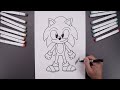 How To Draw Sonic the Hedgehog